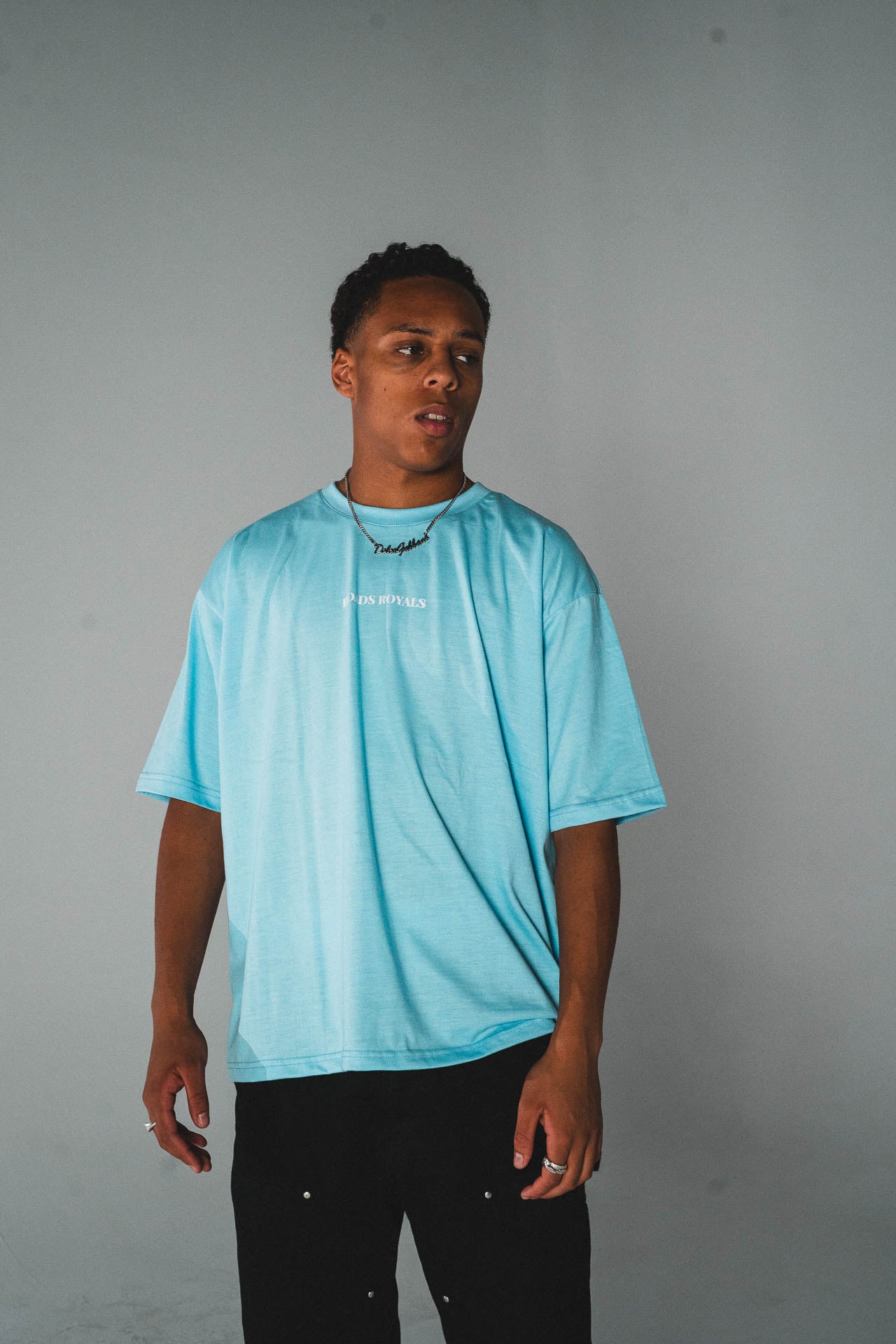 „Savage“ Tee babyblue