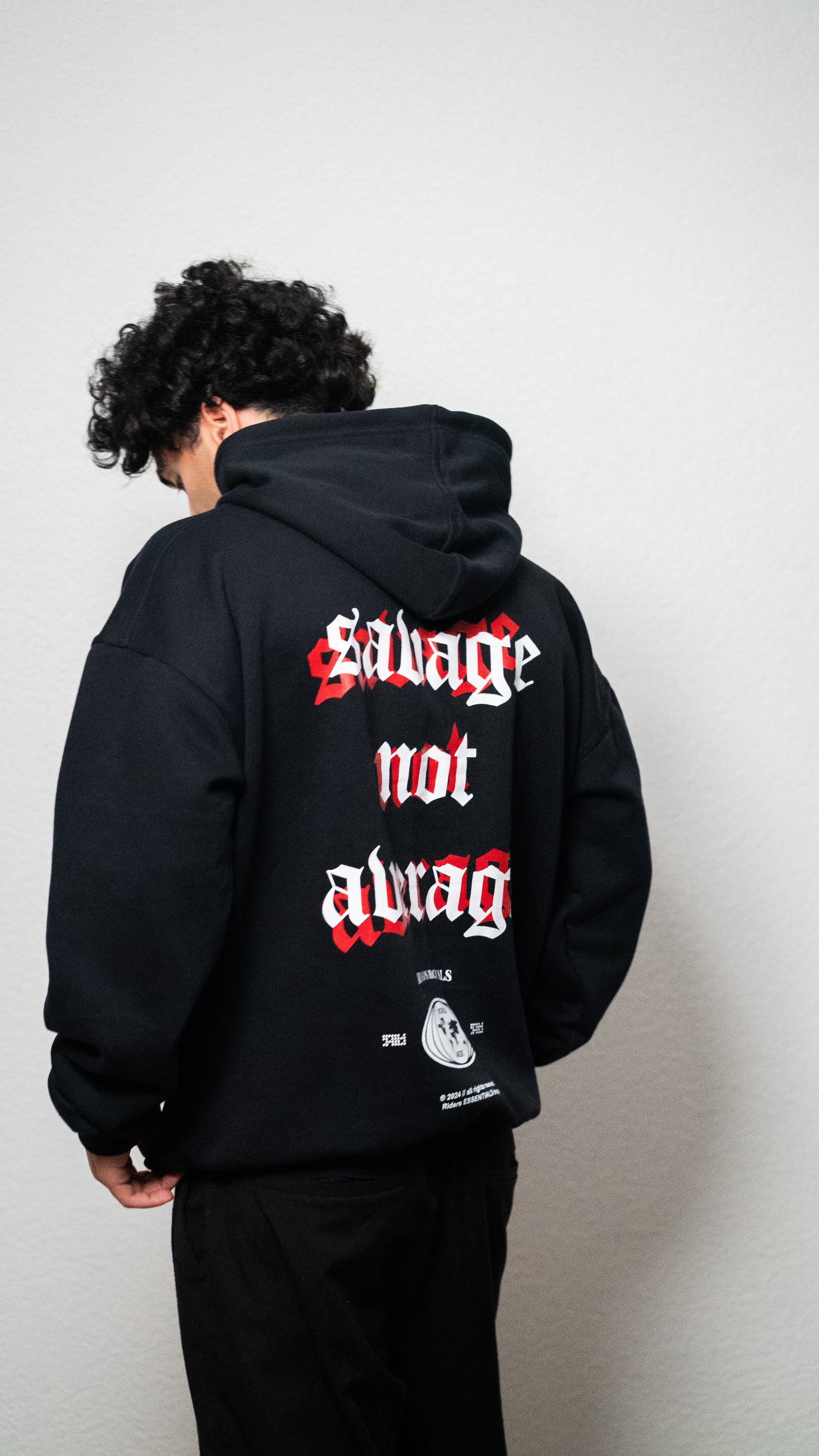 Savage not average Hoodie