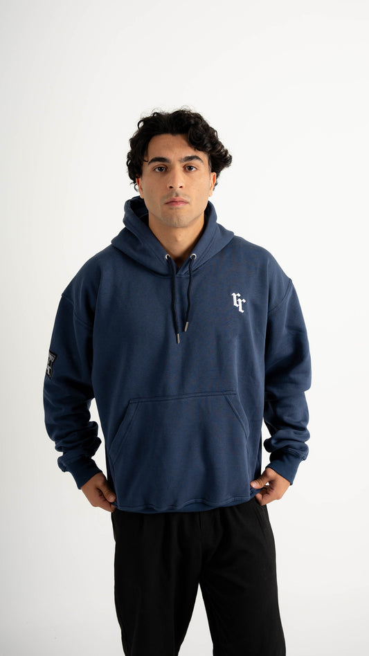 C-Club hoodie ocean blue