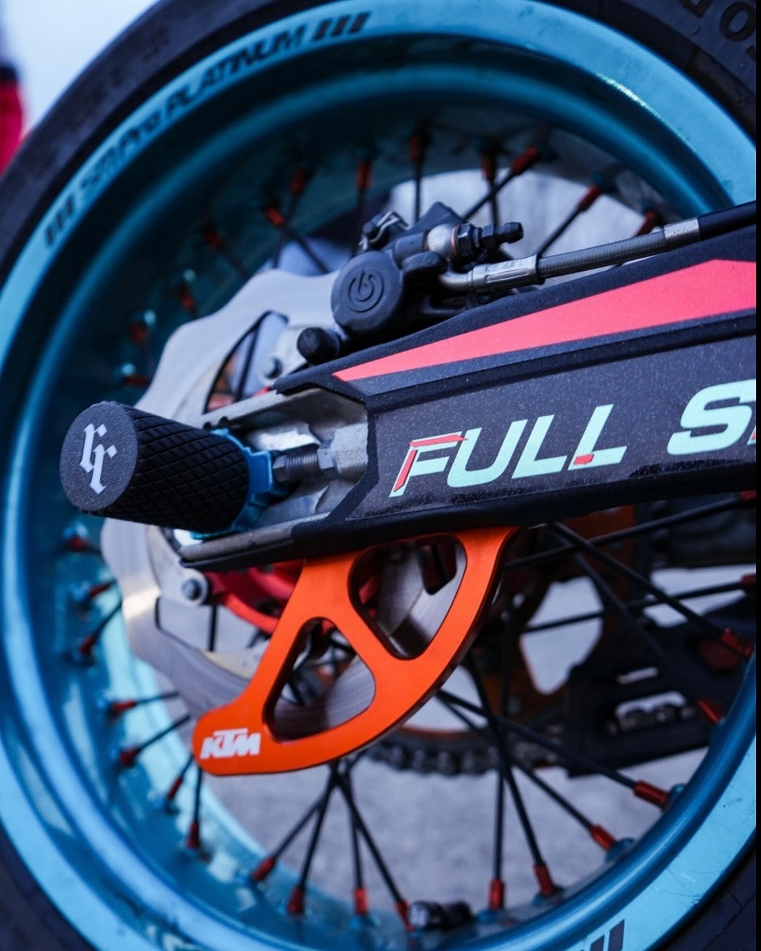 Stunt-pegs supermoto/enduro M12
