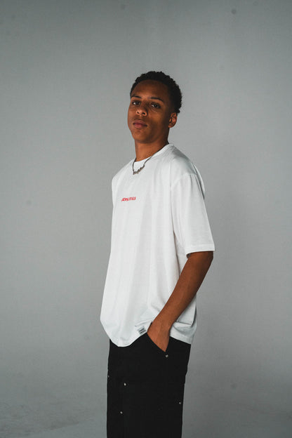Savage Tee white