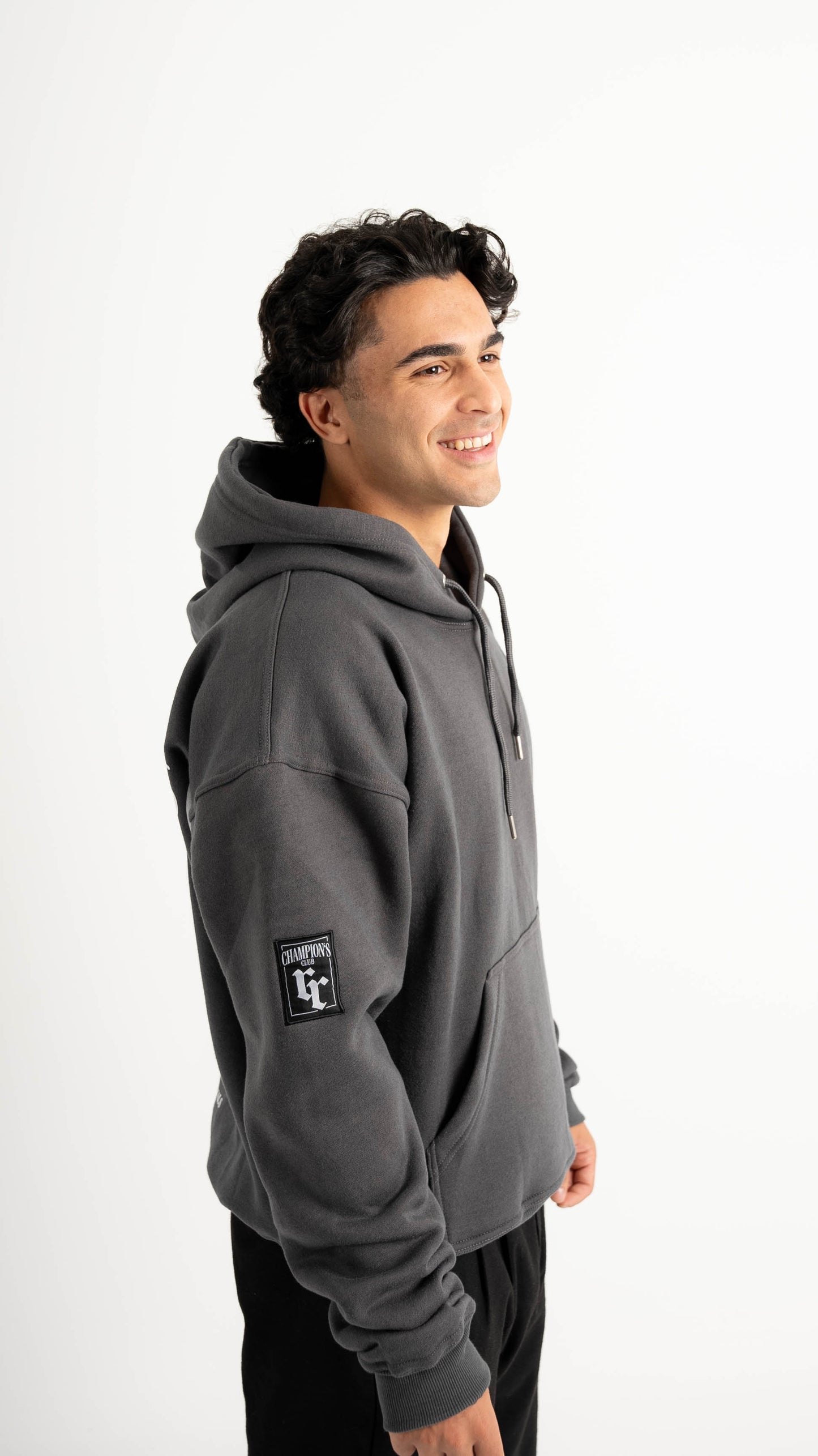 C-Club hoodie dark grey