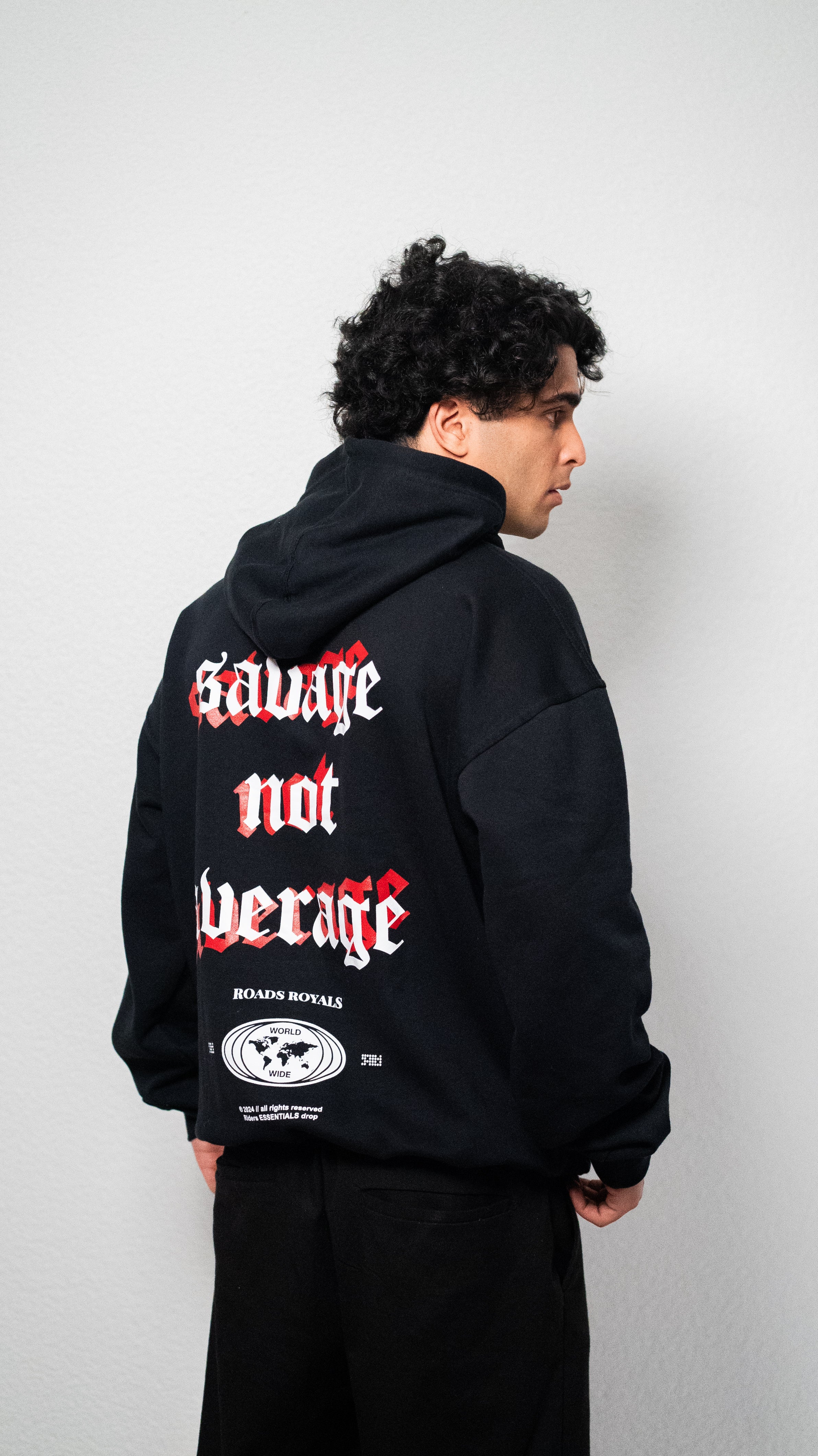 Savage not average Hoodie