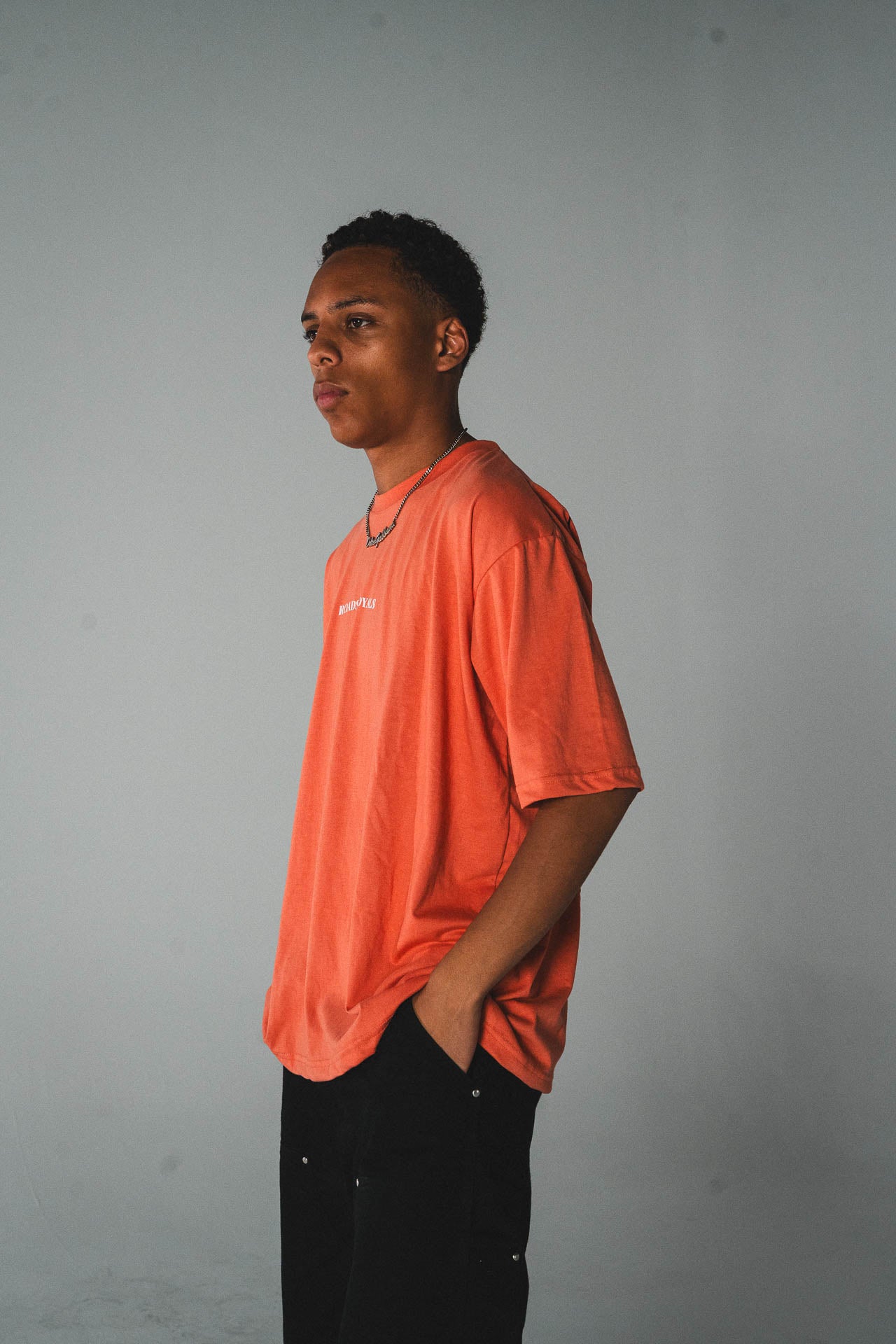 „Savage“ Tee light coral