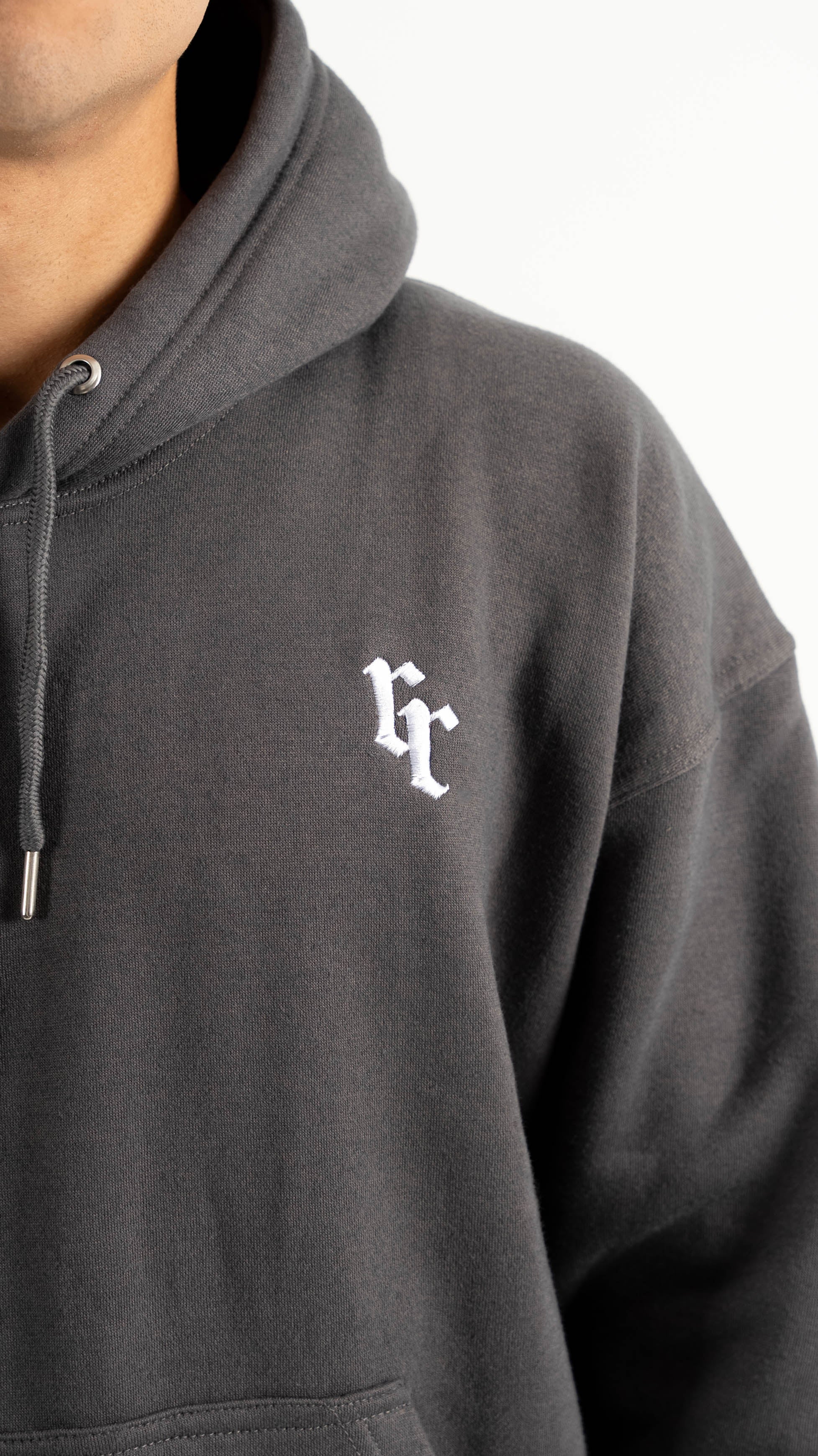 „C-Club“ hoodie dark grey