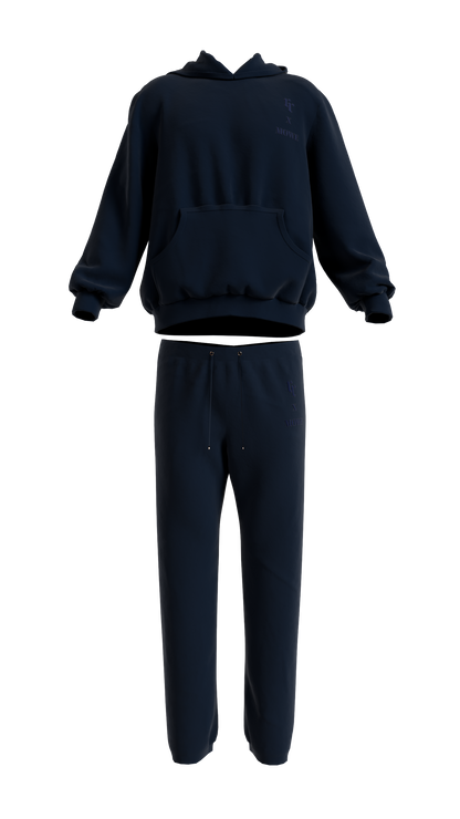 RR x MOWE Tracksuit navy dark blue