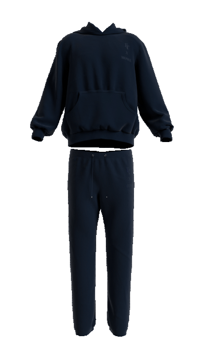 RR x MOWE Tracksuit navy dark blue