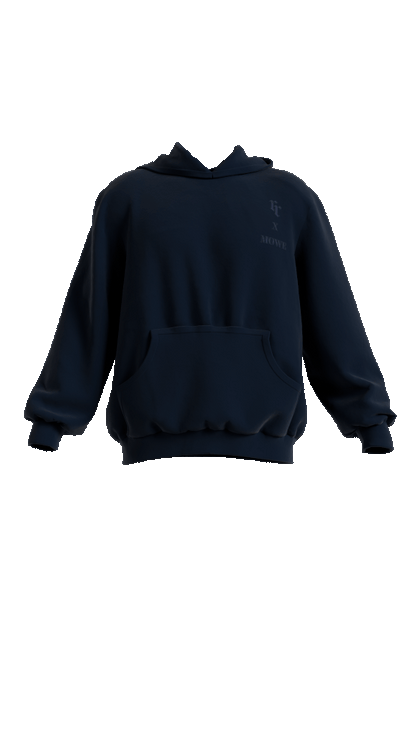 RR x MOWE Hoodie marineblau dunkelblau