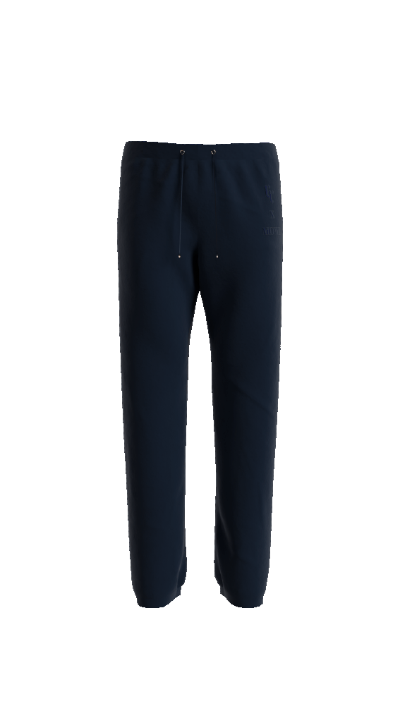 RR x MOWE Jogginghose mit offenem Bein, marineblau und dunkelblau