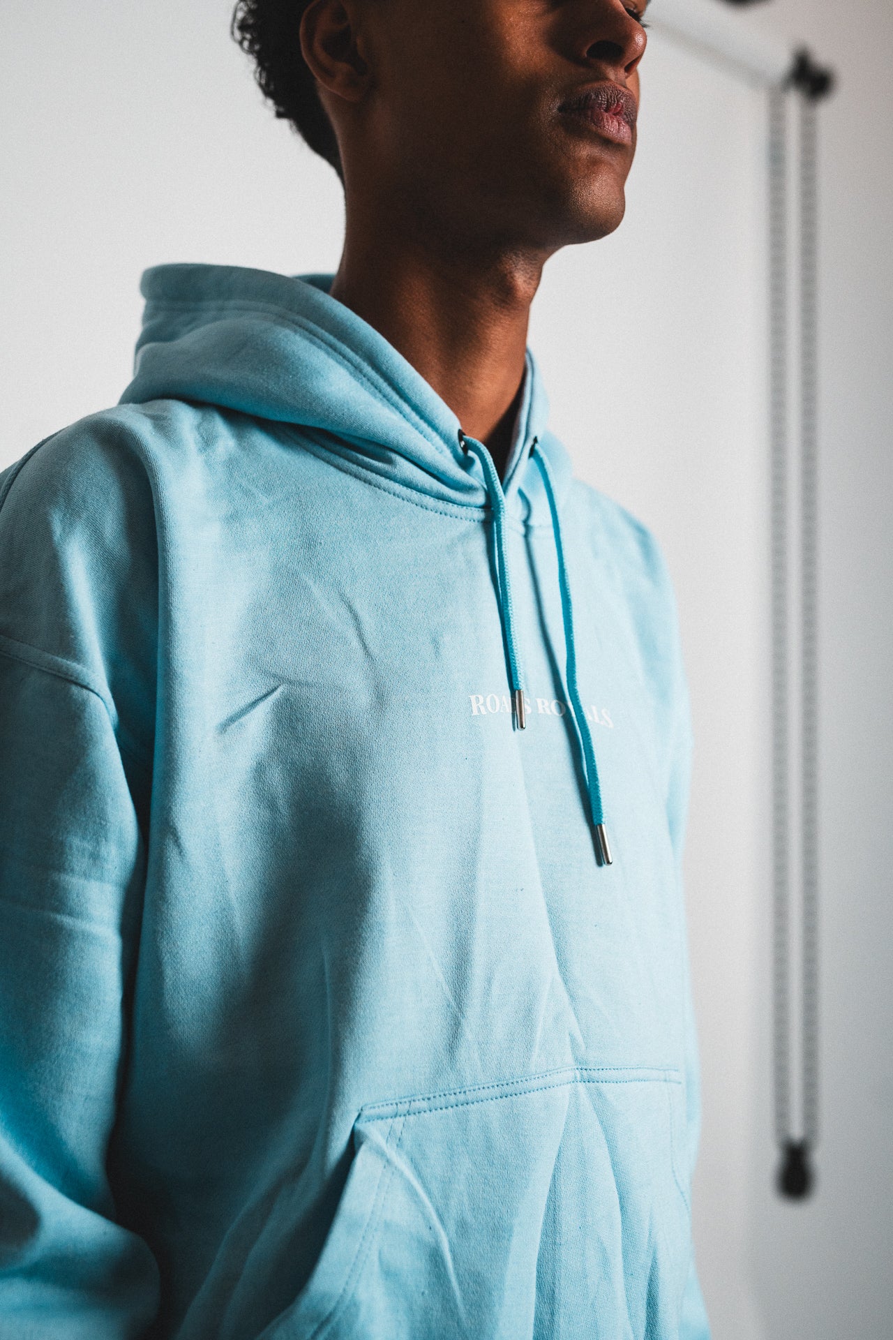 „Savage“ Hoodie babyblue